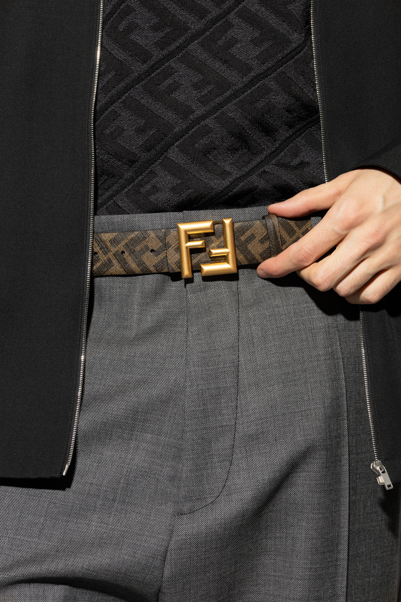 Fendi Double-sided belt | Men's Accessories | Vitkac